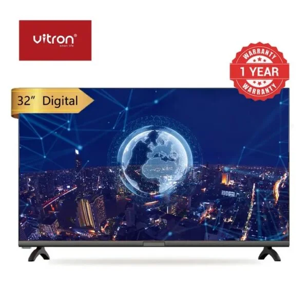 Vitron 32 inch Frameless Television LED Digital TV with Inbuilt Decoder DVBT2 HTC 3218