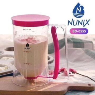 Nunix Cake Dough Dispenser For Cupcakes, Pancakes, Muffin