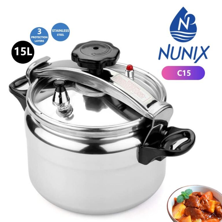 Nunix Non explosive Pressure Cooker 15ltrs