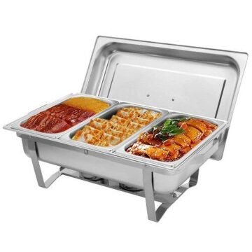 3 tray chaffing dish
