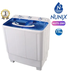 Nunix Twin-tub washing machine 7.5KGs NU75-2001