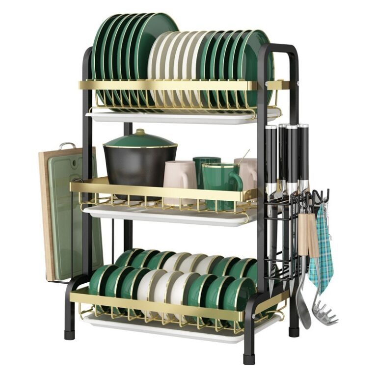 3 tier dish rack gold2