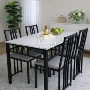 Lex 4 Seater Dining Table Set
