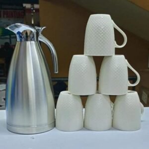 Vacuum Flask and mugs