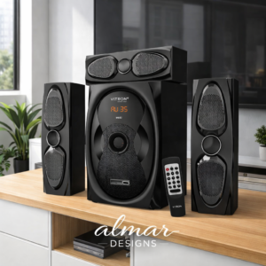 Vitron V652 3.1 Channel Bluetooth Multimedia Speaker System with USB/SD/FM, AC/DC Power Support