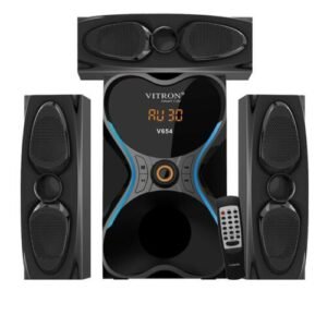 Vitron V654 3.1Ch Bluetooth Speaker System, Black