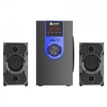 Amtec AM-008 2.1CH HOME THEATRE SYSTEM USB/SD/FM 5000W-Amtec Blue/Red