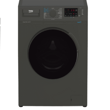 Beko BAW386 UK Front Load Washing Machine, Grey – 8KG