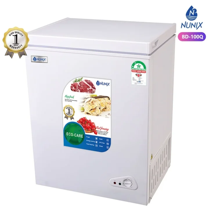 Nunix 100L chest freezer