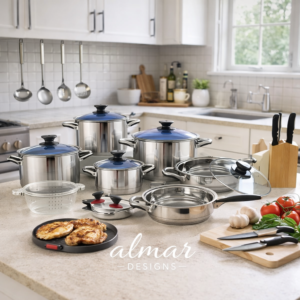 Marwa German life cookware set 30pcs Stainless