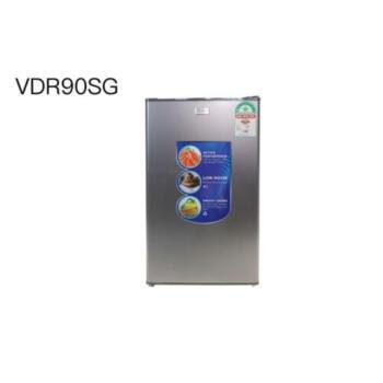 Vitron VDR90SG, 90 Litres Single Door Fridge - Grey (1YR WRTY)