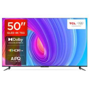 TCL 50 Inch QLED T6C Smart TV – 4K Google TV with Quantum Dot & HDR in Kenya