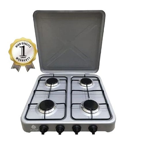 Nunix 4-Burner Full Gas Table Top Cooker LT04-01 1 Nunix 4-Burner Full Gas Table Top Cooker LT04-01
