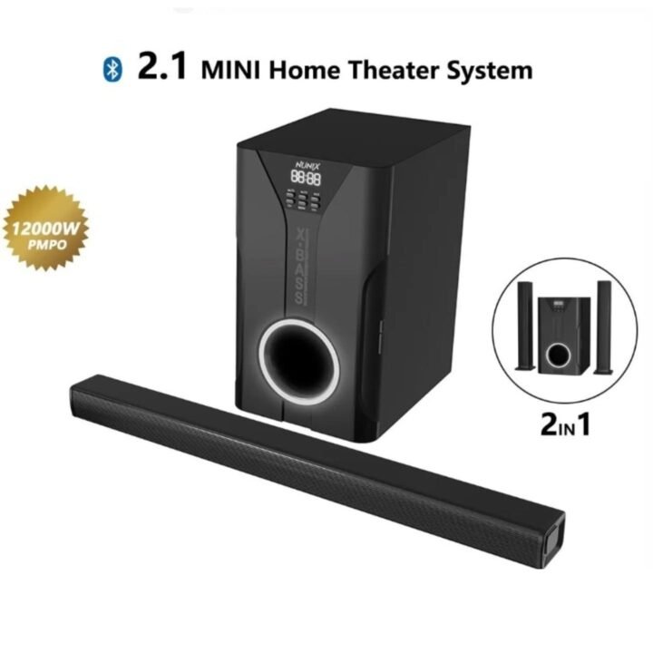 2.1ch Nunix Sub Woofer System BT/USB/FM Tall Boy(model of v527)