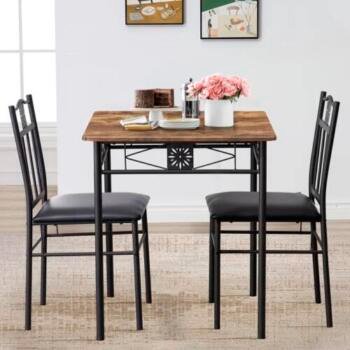 Brijesh 3 - Piece Couple Dining Set