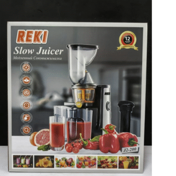 Reki Slow Juicer – Cold Press Juicer | High Yield, Quiet Motor, Easy to Clean