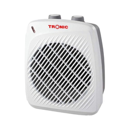 Tronic Portable Electric Fan Heater – Adjustable Thermostat, Overheat Protection, Energy Efficient