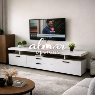 Berlin 6ft Modern Wooden TV stand
