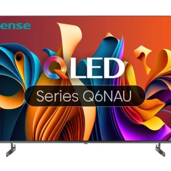 Hisense 55'' QLED Smart TV-4K UHD, Dolby Vision, Android TV, Voice Control, Frameless Design