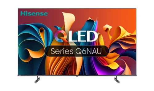 Hisense 55'' QLED Smart TV-4K UHD, Dolby Vision, Android TV, Voice Control, Frameless Design