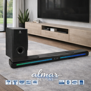 Nunix A36 Bluetooth Sound Bar with Deep Bass Subwoofer