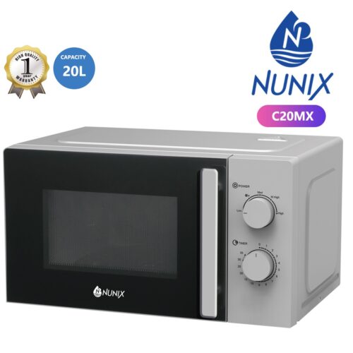 Nunix C20MX Microwave – 20L | Compact, Efficient & Easy to Use