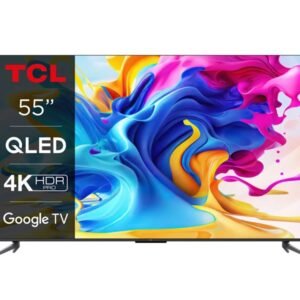 TCL 55-Inch QLED 4K Ultra HD Smart Google TV with HDR10+, Dolby Vision & Voice Control