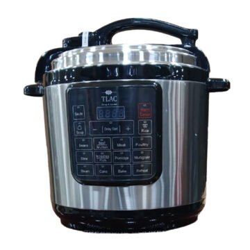 TLAC 8L Electric Pressure Cooker – 12 Preset Functions, Non-Stick Inner Pot (DPC-08TL)