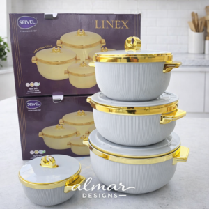 Linex 4pcs Hotpots – Premium Insulated Food Warmers