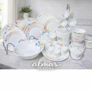 58 Pcs Elegant Dinner Set – Perfect for Every Occasion!