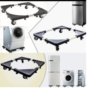 Fridge/Washing Machine Base Roller Trolley – Strong, Adjustable & Durable
