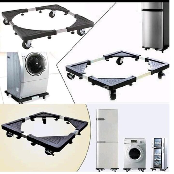 Fridge/Washing Machine Base Roller Trolley – Strong, Adjustable & Durable