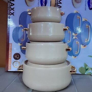 Maxx Hot Pot Set of 4 Pieces – Keep your food fresh