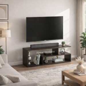 Mexico 55″ Modern TV Stand (Black)