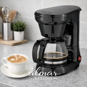 TLAC Coffee Maker – 12 Cups | Fast Brewing | Affordable Coffee Machine