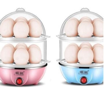 Double‑layer Electric Eggs Boiler Cooker Steamer-14 Slots