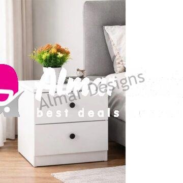 Home 49 Julz Bedside Drawers -white