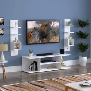 Monaco Modern TV Stand 4FT – Stylish, Durable & Functional