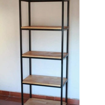 Home 52 Metallic Multipurpose Storage Rack