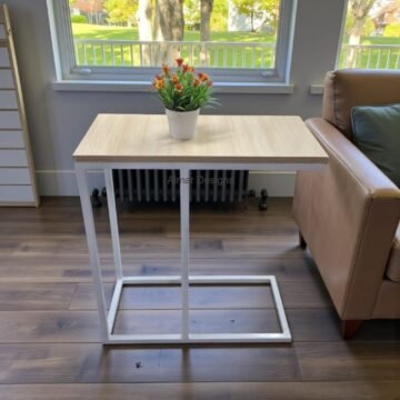 Home 41 Sasha Wooden Side Table/Laptop Stand