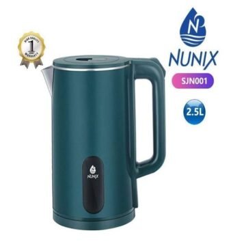 Nunix SJN001 Electric Kettle  2.5L Fast Boil Durable and Stylish