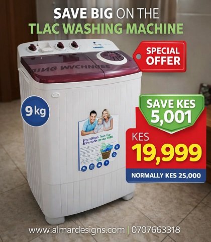 Tlac washing machine ad Home