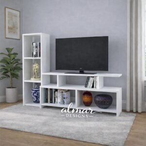 Paris Duo TV & Décor Stand – Modern 4FT cabinet Unit