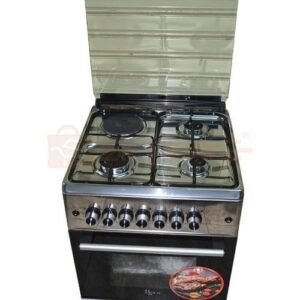 Roch 60*60 ,  Standing Cooker, 3 Gas and 1 Electric plate, Auto Ignition