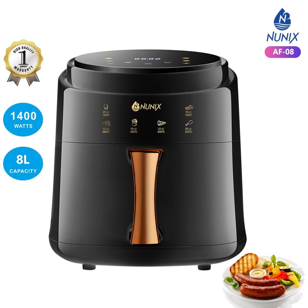 Nunix 8 litres airfryer 1 Nunix 8 litres airfryer
