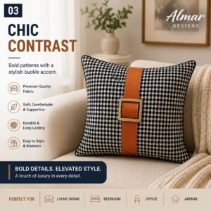 Chic Contrast Throw Pillows – Elevate Your Home