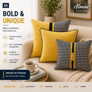 Bold & Unique 3 PCS Pillow Set – Comfort Meets Style!