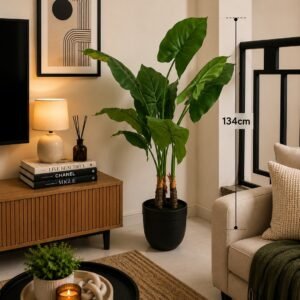 Elephant Ear Artificial Plant – Available in 134cm & 106cm