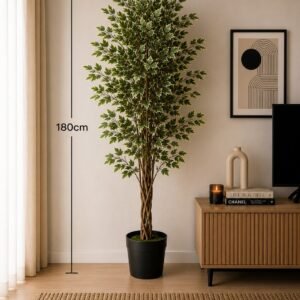 Variegated Ficus Artificial Plant – Available in 100cm, 120cm, 158cm and 180cm