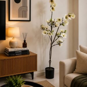 Artificial White Magnolia Tree-180cm